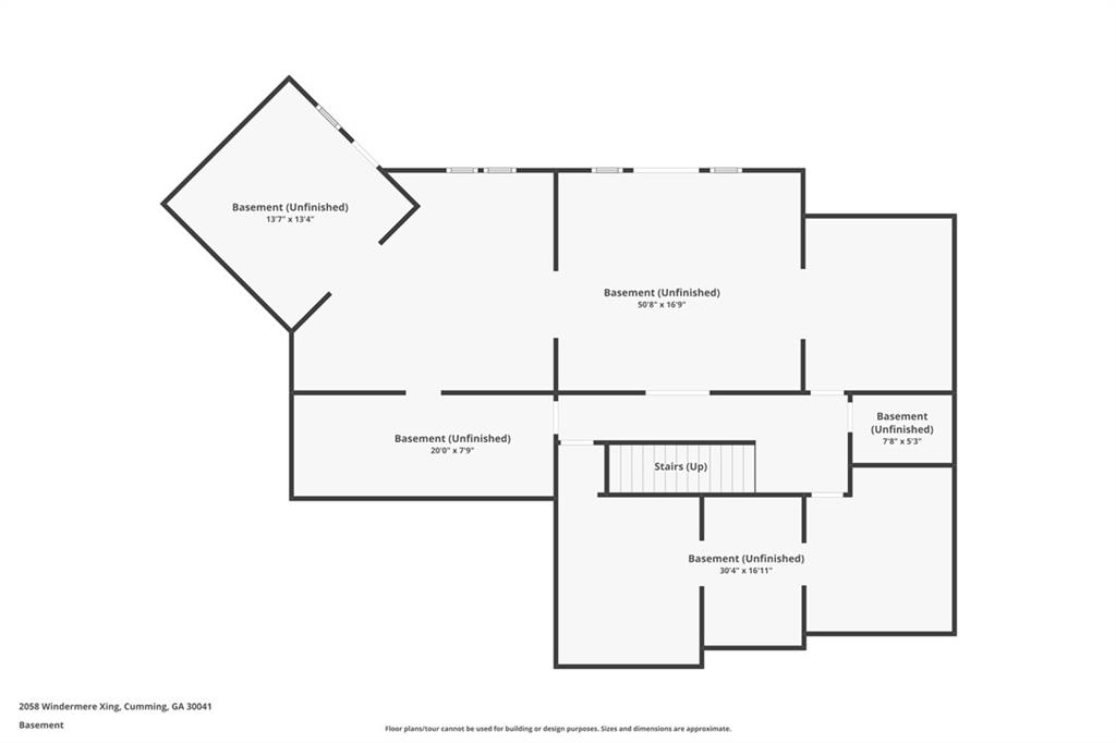 2058 Windermere Crossing Cumming, GA 30041 - Photo 72 of 75 a picture of floor plan