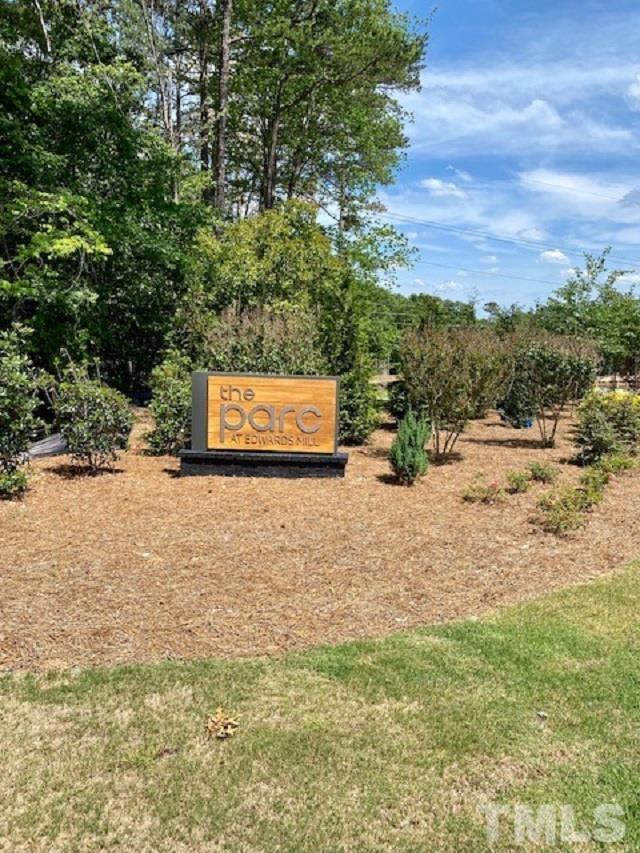 3913 Milltown Ridge Run Raleigh, NC 27612 - Photo 10 of 11 a view of a yard with an trees