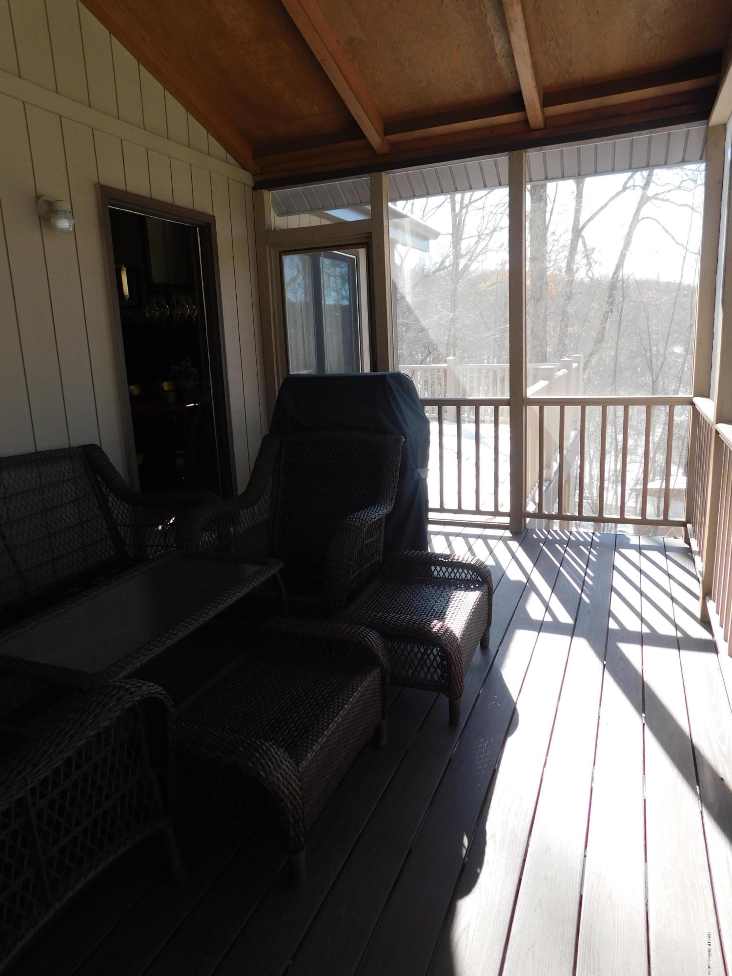 200 Canterbury Road Bushkill, PA 18324 - Photo 39 of 48 a living room with furniture and wooden floor