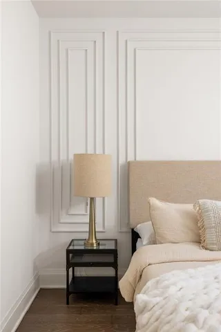 a view of a livingroom with furniture and a window