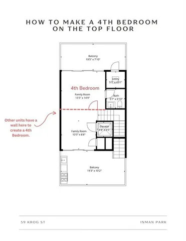 $1,175,000 | 59 Krog Street Northeast, Atlanta, GA 30307