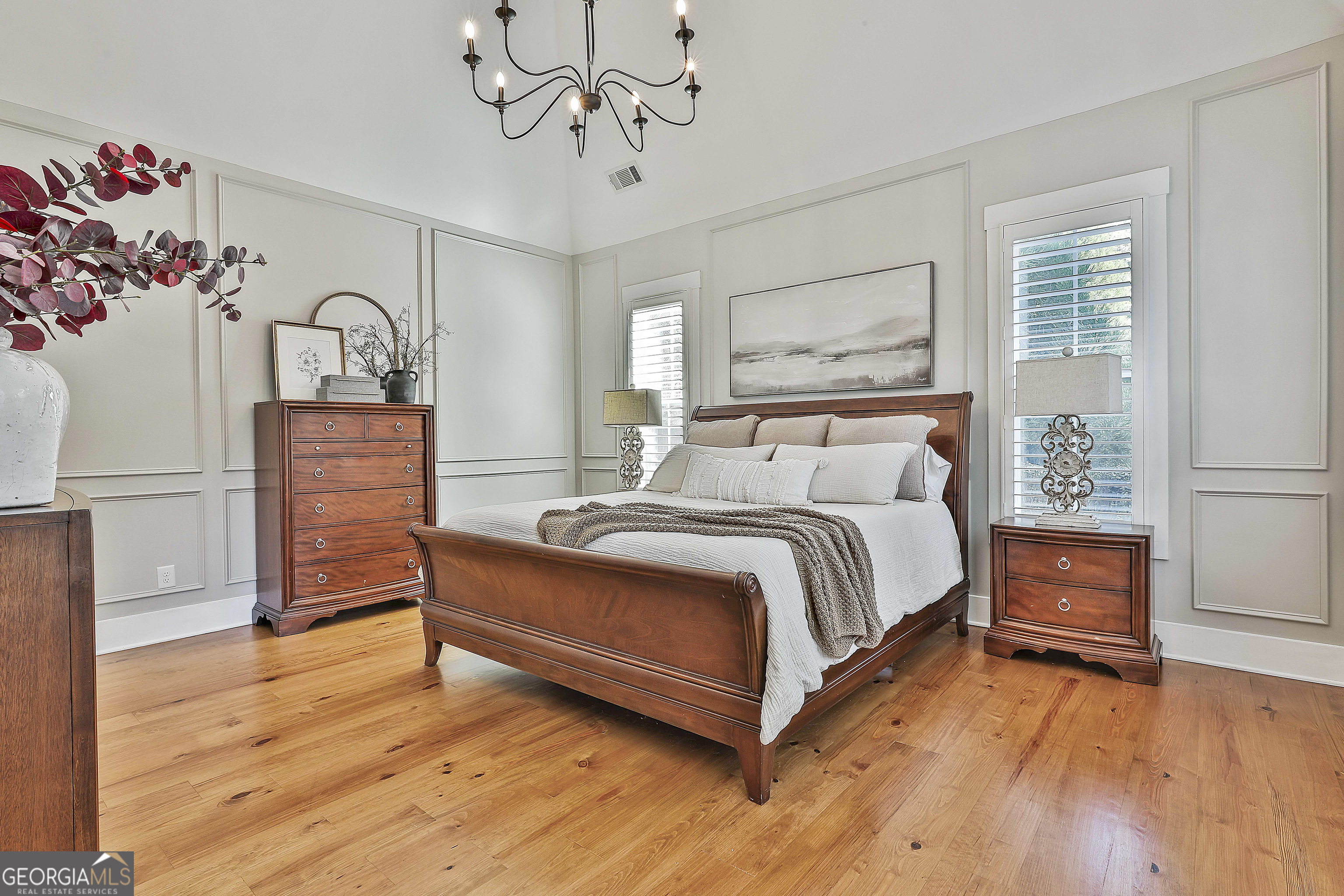 49 Standing Rock Road Senoia, GA 30276 - Photo 43 of 92 a bedroom with a bed and a dresser