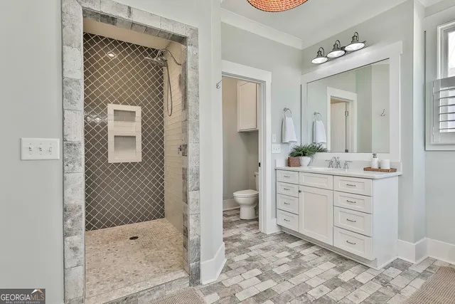 a view of a chairs and table in the patio