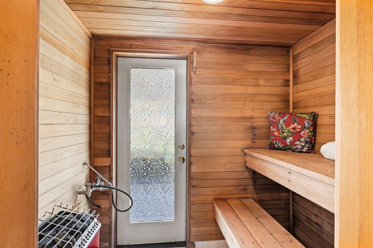 1144 Boole Road Applegate, CA 95703 - Photo 46 of 65 Indoor sauna with outdoor shower through the door.