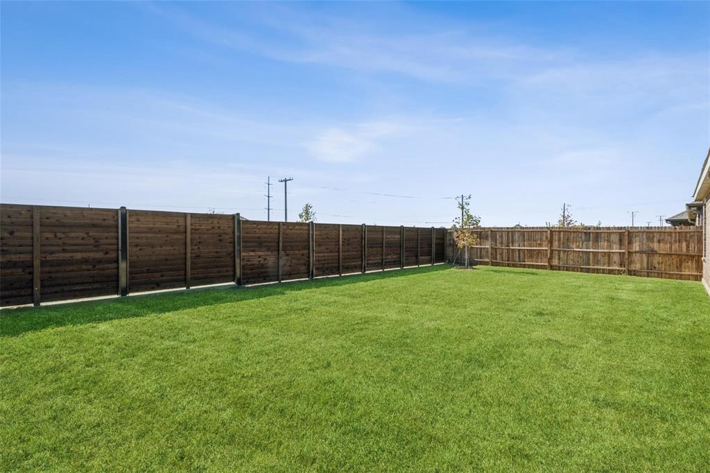 10314 Echo Brk Lane Aubrey, TX 76227 - Photo 13 of 21 View of fenced backyard
