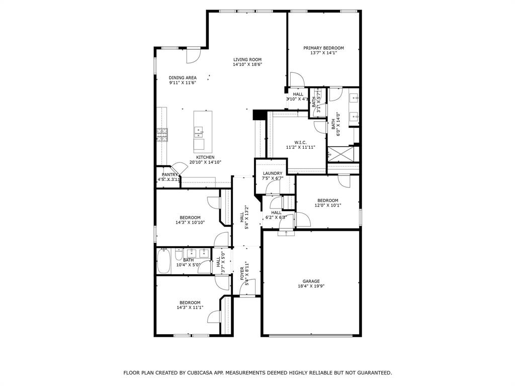 10314 Echo Brk Lane Aubrey, TX 76227 - Photo 15 of 21 View of room layout