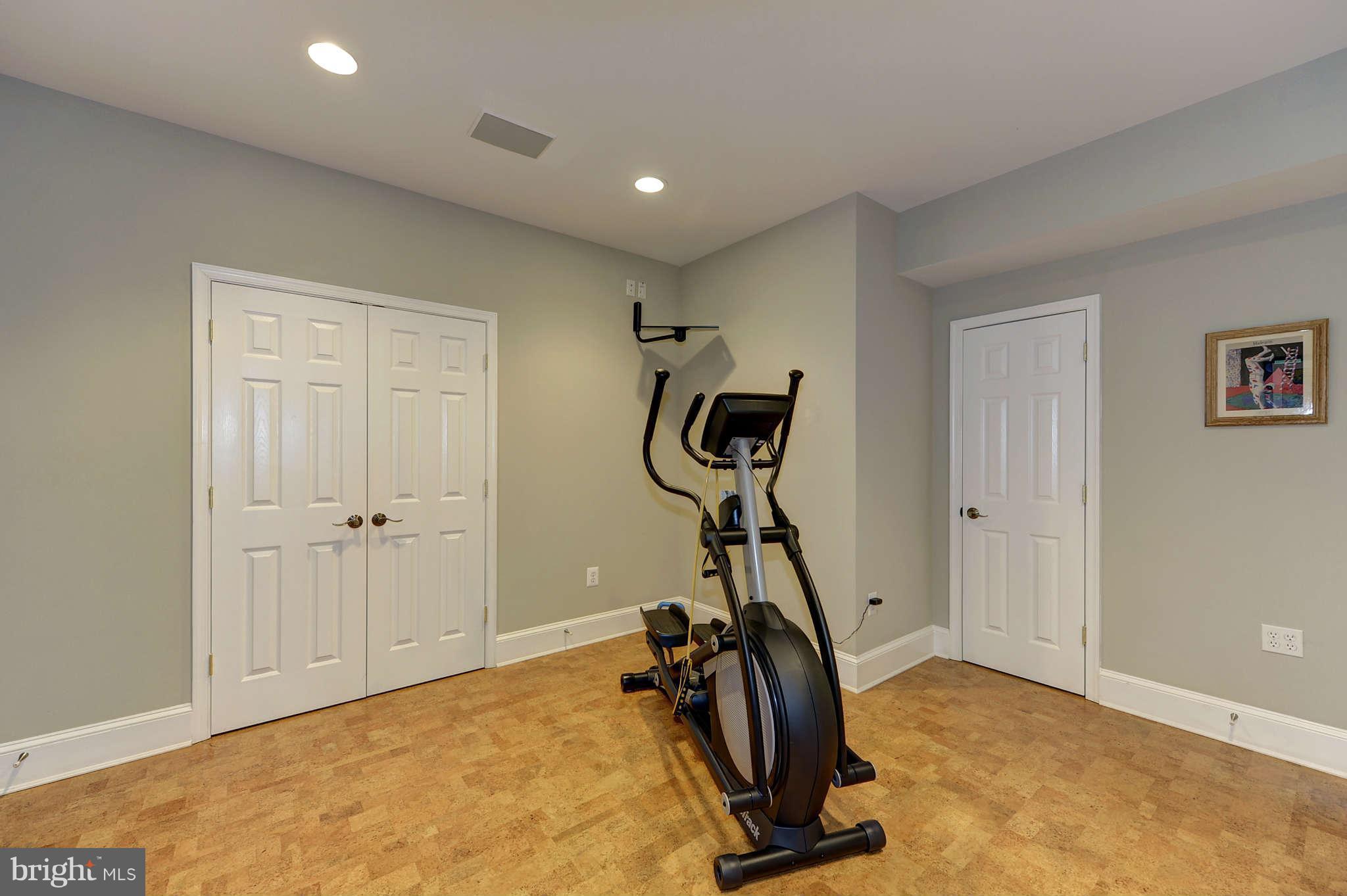 10404 Grey Fox Road Potomac, MD 20854 - Photo 25 of 30 a view of a room with gym equipment