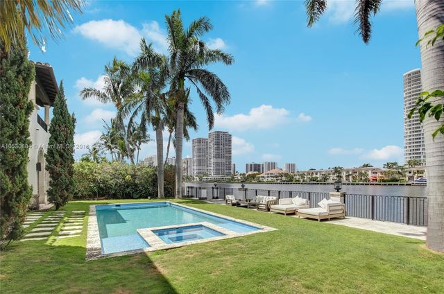 a view of a lake with a city