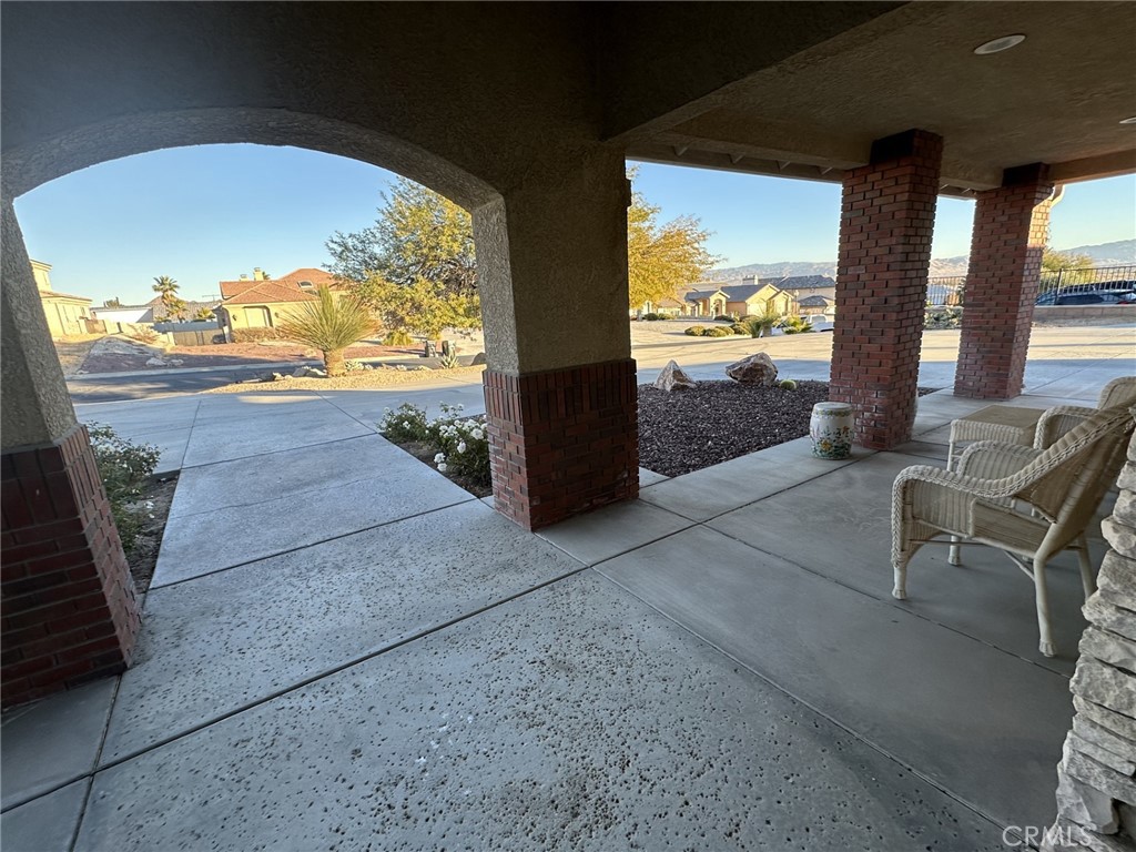 16232 Ridge View Drive Apple Valley, CA 92307 - Photo 9 of 66 a view of an entryway with a floor to ceiling window