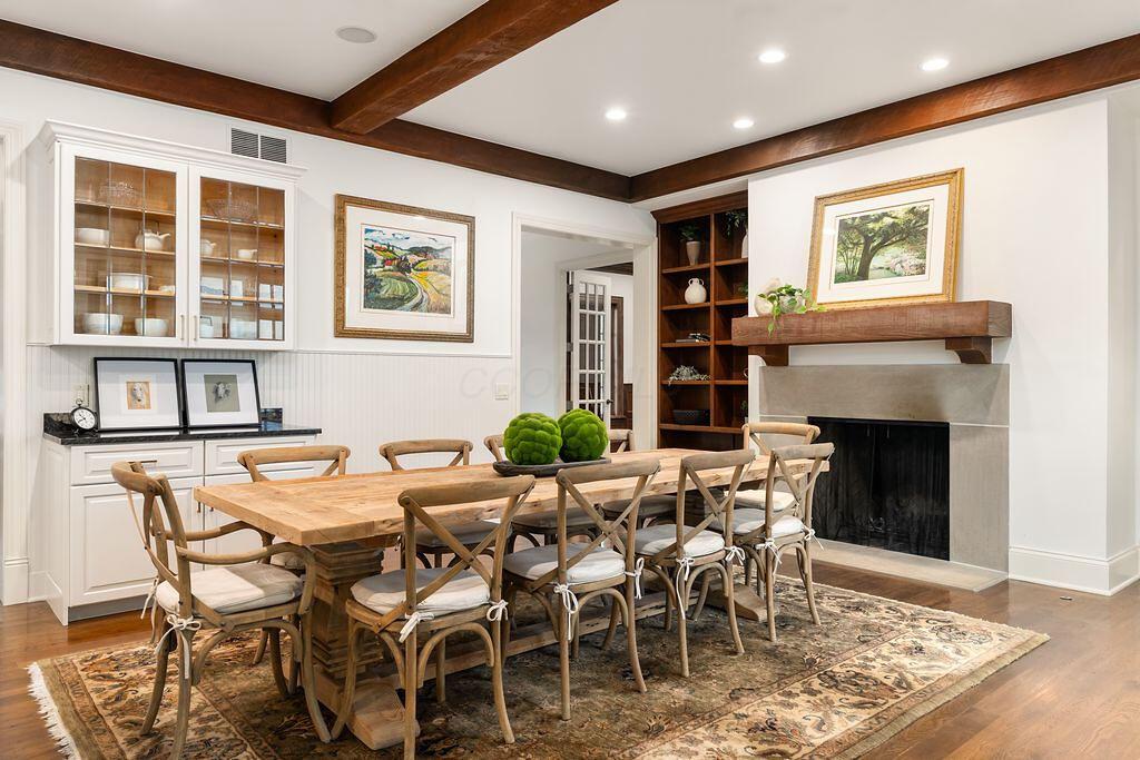 2989 Old Path Road Blacklick, OH 43004 - Photo 24 of 87 Dream Dining Space Next to Cozy Fireplace.