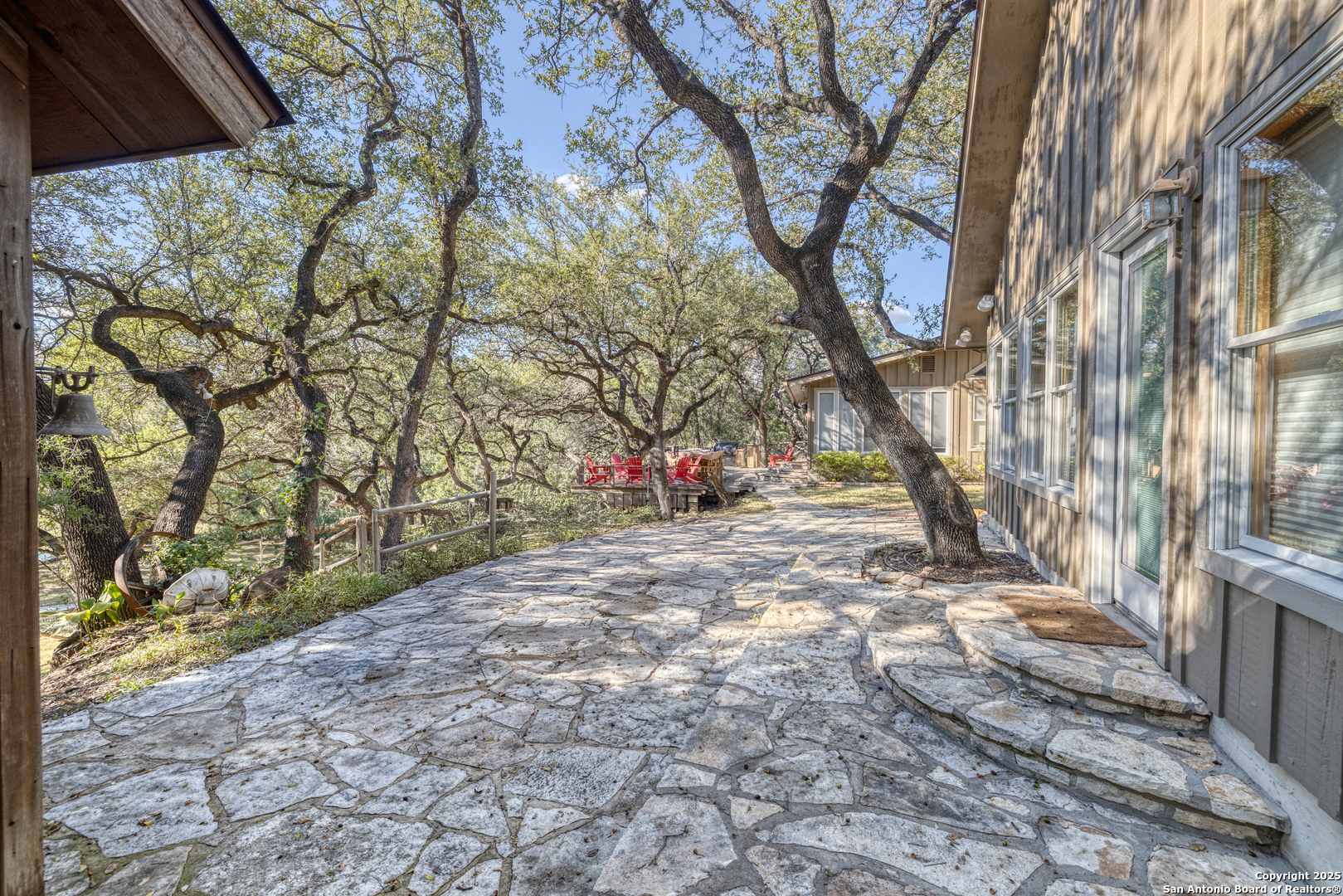 416 Cold Spring River Concan, TX 78838 - Photo 18 of 57 a view of road with large trees