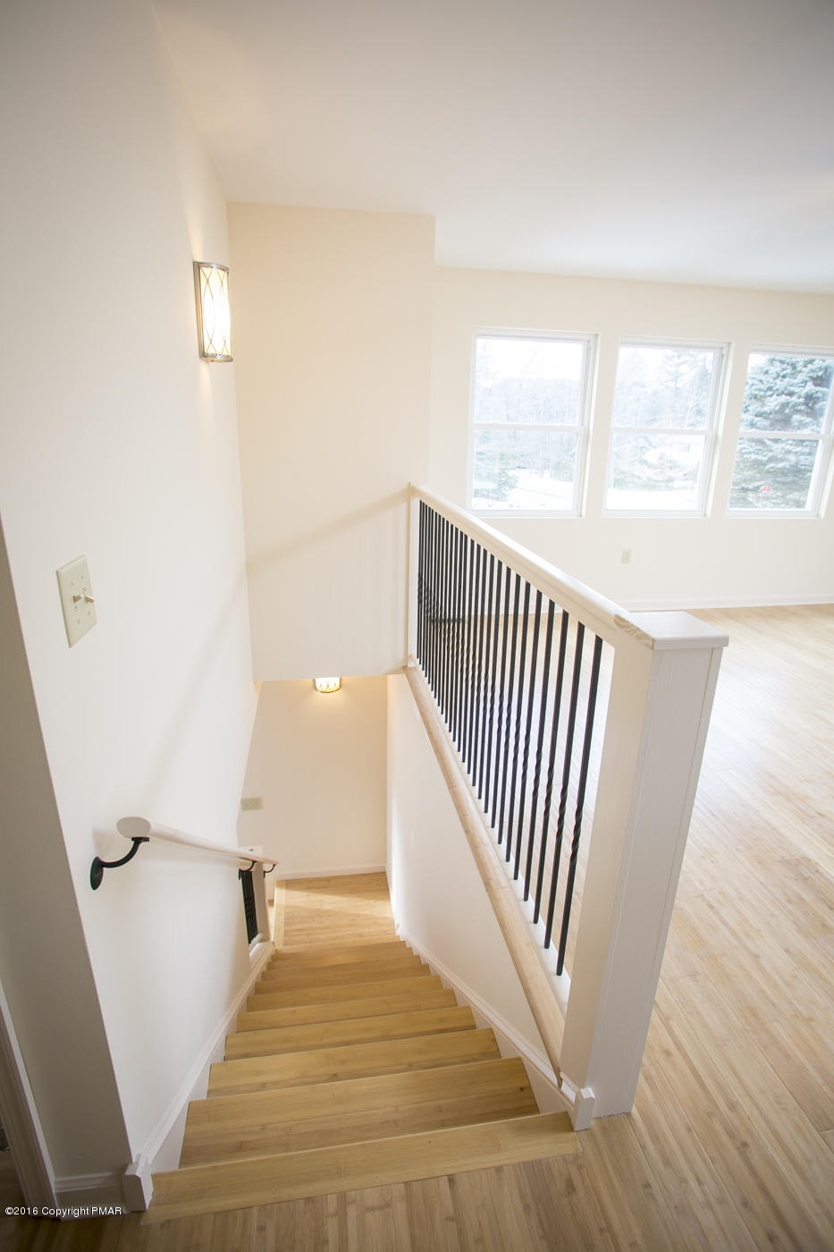 20 Cedar Road Mount Pocono, PA 18344 - Photo 31 of 43 a view of a hallway with staircase