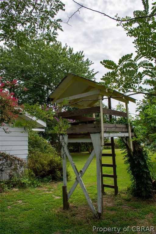 368 Risby Town Road Hudgins, VA 23076 - Photo 39 of 49 Play house, play area - so much laughter here - and it's waiting for more! Needs a little TLC as MiMi & PopPop are ready to move on...
