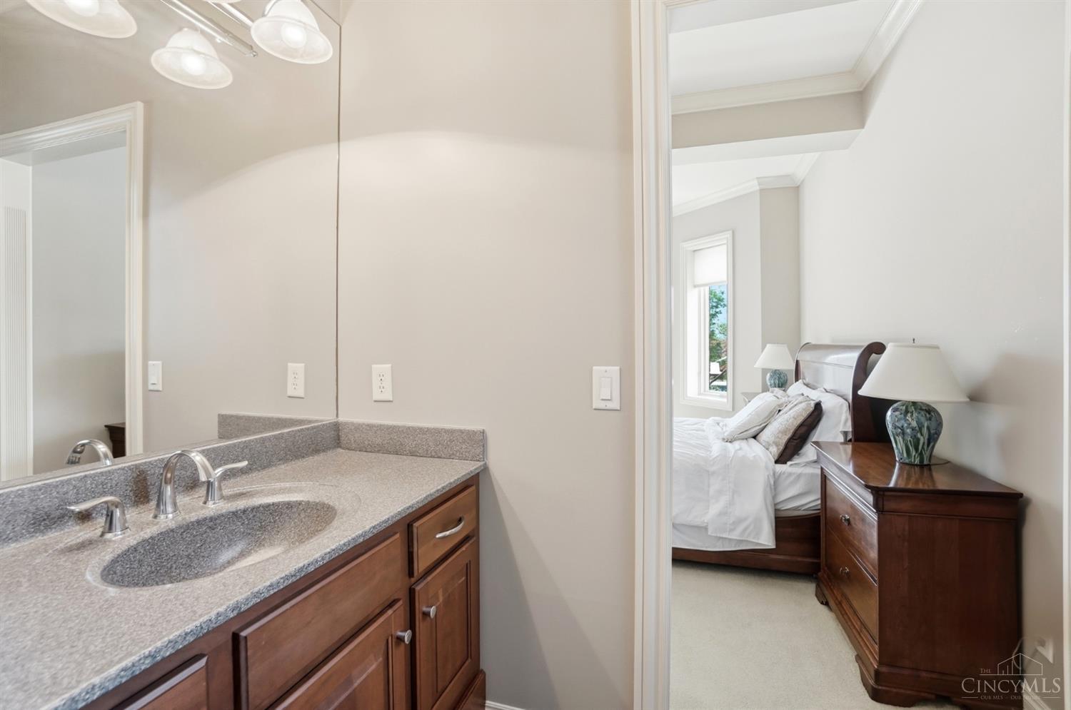 4535 Drake Road Cincinnati, OH 45243 - Photo 75 of 96 There is a Jack n Jill full bathroom between the fourth and fifth bedrooms.