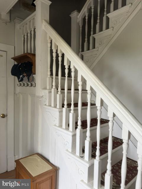 4102 Rectortown Road Marshall, VA 20115 - Photo 39 of 42 Original staircase