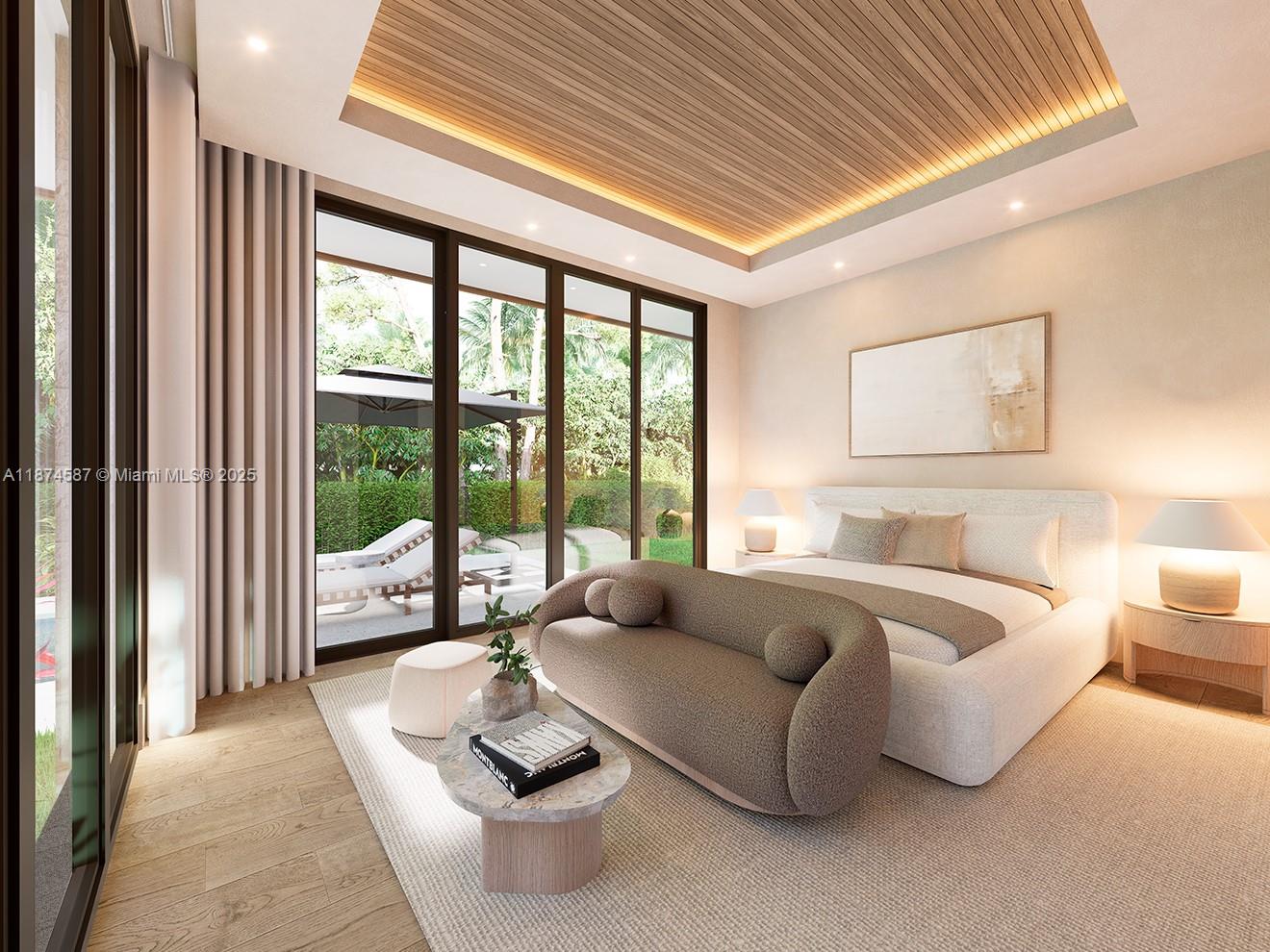 7840 Southwest 98th Street Miami, FL 33156 - Photo 15 of 16 a spacious bedroom with furniture and a large window