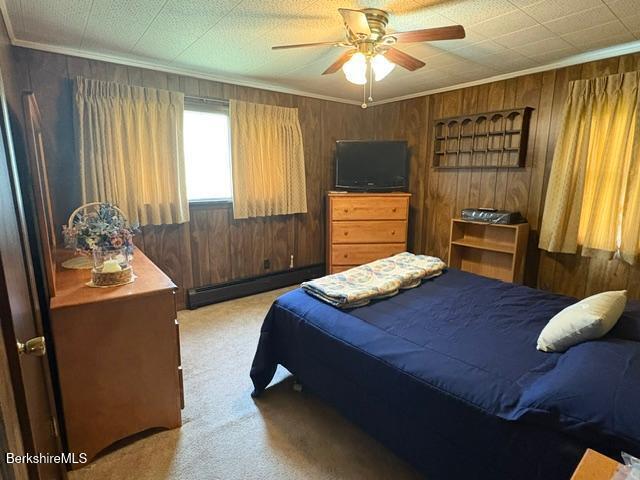 148 Friend Street Adams, MA 01220 - Photo 10 of 28 a bedroom with a bed and a television