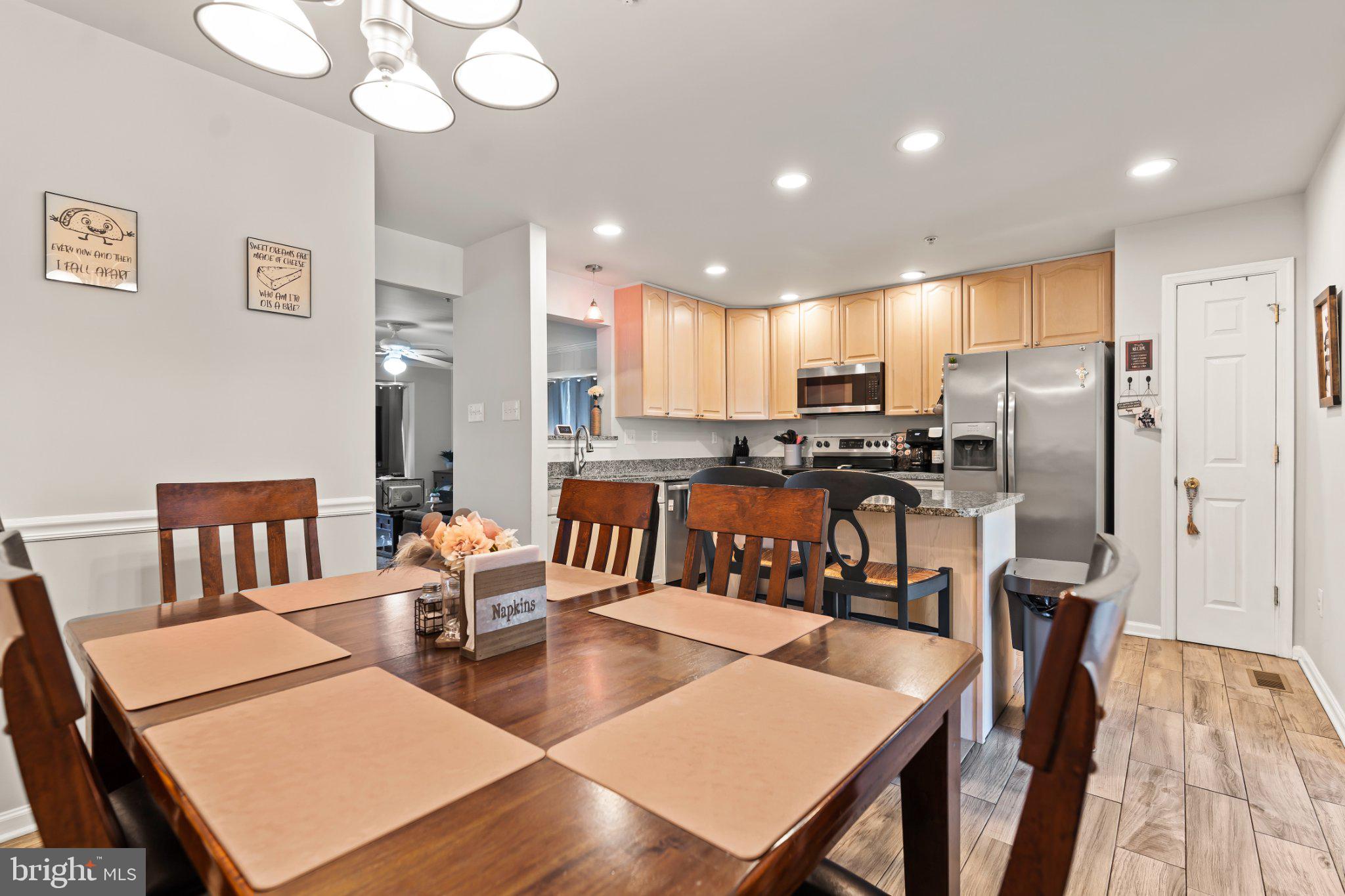 128 Sentry Ridge Smithsburg, MD 21783 - Photo 8 of 41 Modern kitchen and dining harmony.