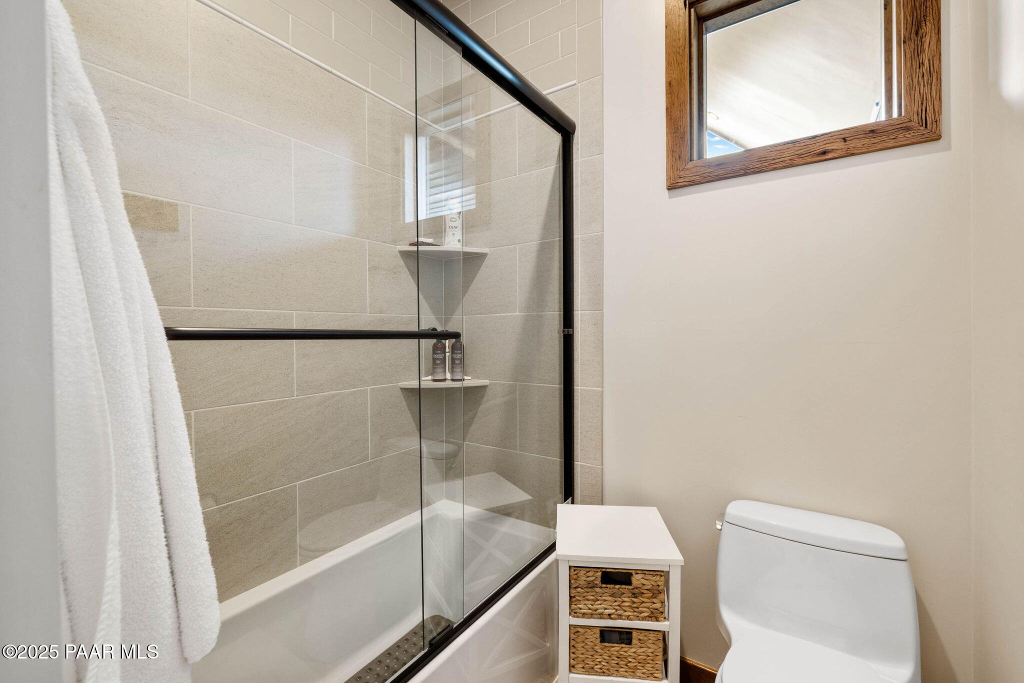 14800 North Puntenney Road Prescott, AZ 86305 - Photo 39 of 100 a bathroom with a shower and toilet