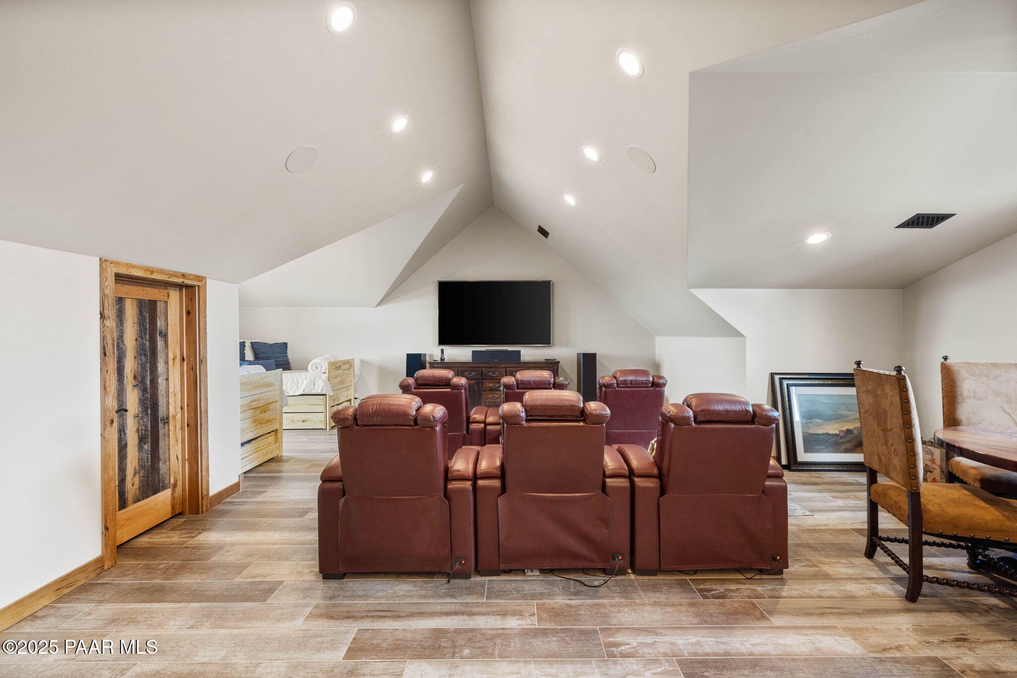14800 North Puntenney Road Prescott, AZ 86305 - Photo 48 of 100 a living room with furniture and a flat screen tv