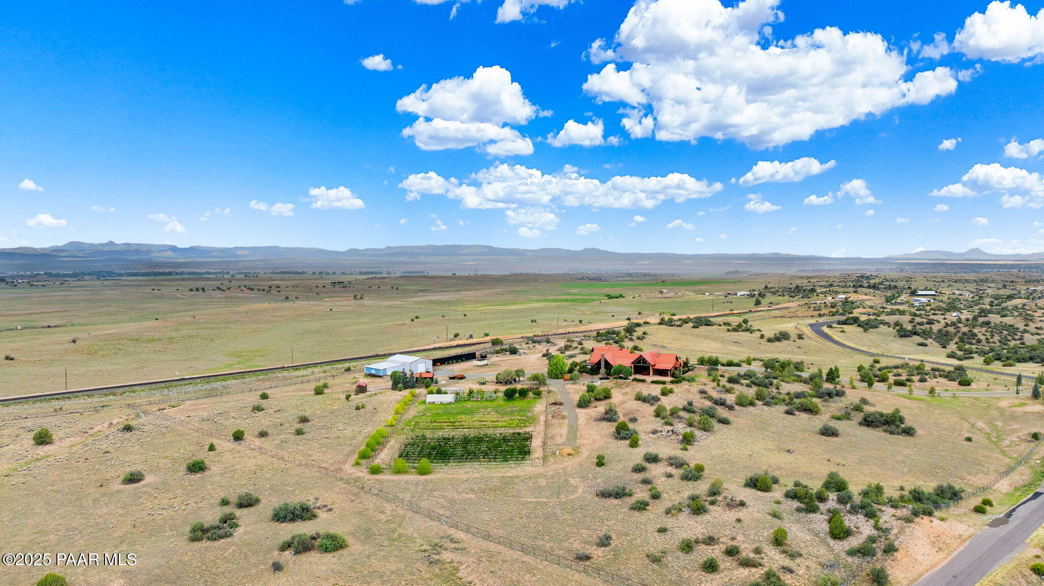 14800 North Puntenney Road Prescott, AZ 86305 - Photo 98 of 100 105-Aerial Back (2)