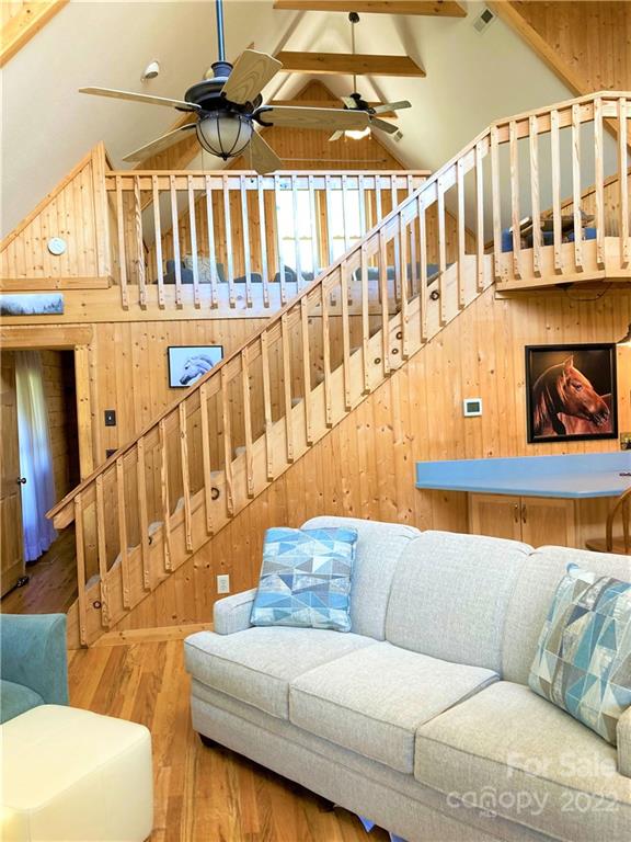 268 Sasafras Ridge Rutherfordton, NC 28139 - Photo 16 of 48 a living room with furniture and a wooden floor
