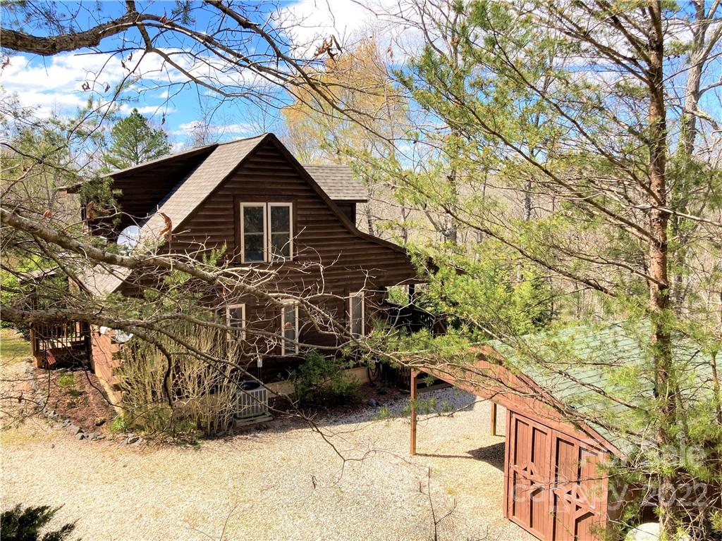 268 Sasafras Ridge Rutherfordton, NC 28139 - Photo 38 of 48 a view of a house with large windows