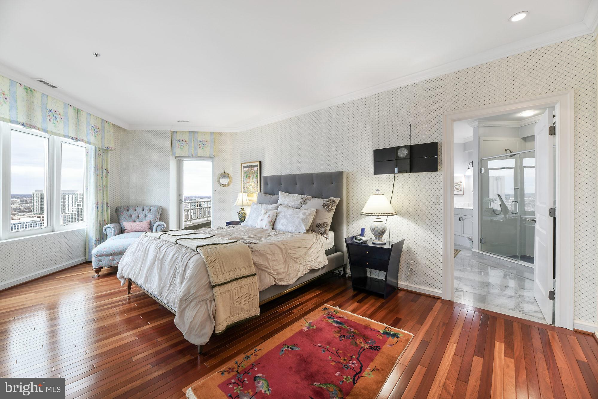 100 Harborview Drive, Unit PH1D Baltimore, MD 21230 - Photo 12 of 39 Primary Bedroom With Stunning Views