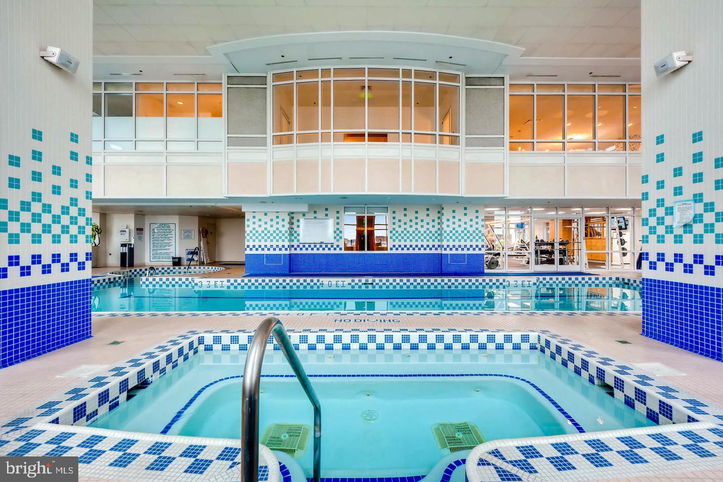 100 Harborview Drive, Unit PH1D Baltimore, MD 21230 - Photo 28 of 39 Indoor Pool With Hot Tub