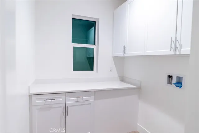 a close view of utility room