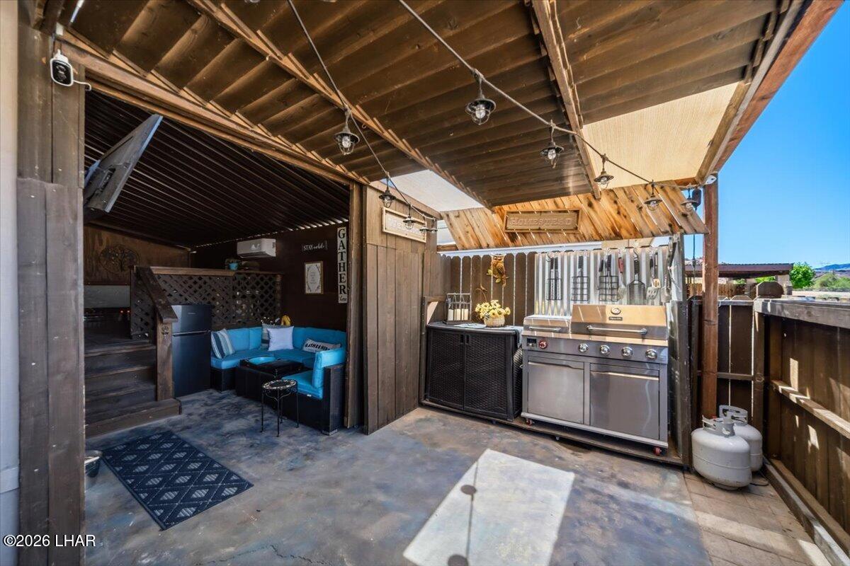 3170 Parker Dam Road, Unit 18 Parker, AZ 85344 - Photo 40 of 88 Outdoor kitchen