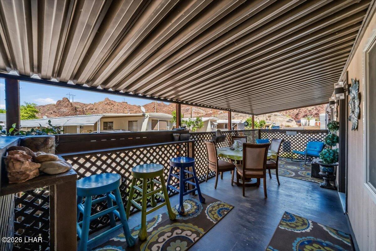 3170 Parker Dam Road, Unit 18 Parker, AZ 85344 - Photo 43 of 88 a outdoor living space with furniture