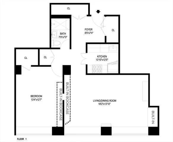 $879,000 | 85 East India Row, Unit 19H, Boston, MA 02110
