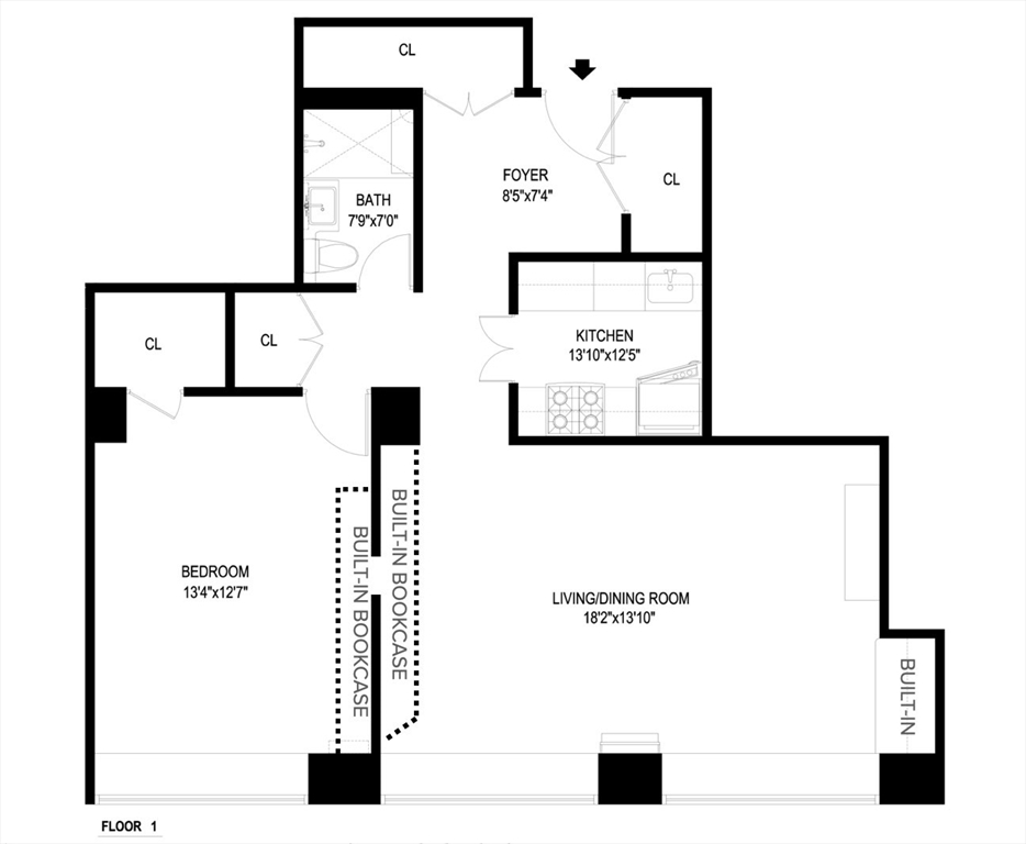 85 East India Row, Unit 19H Boston, MA 02110 - Photo 23 of 23 a picture of a park