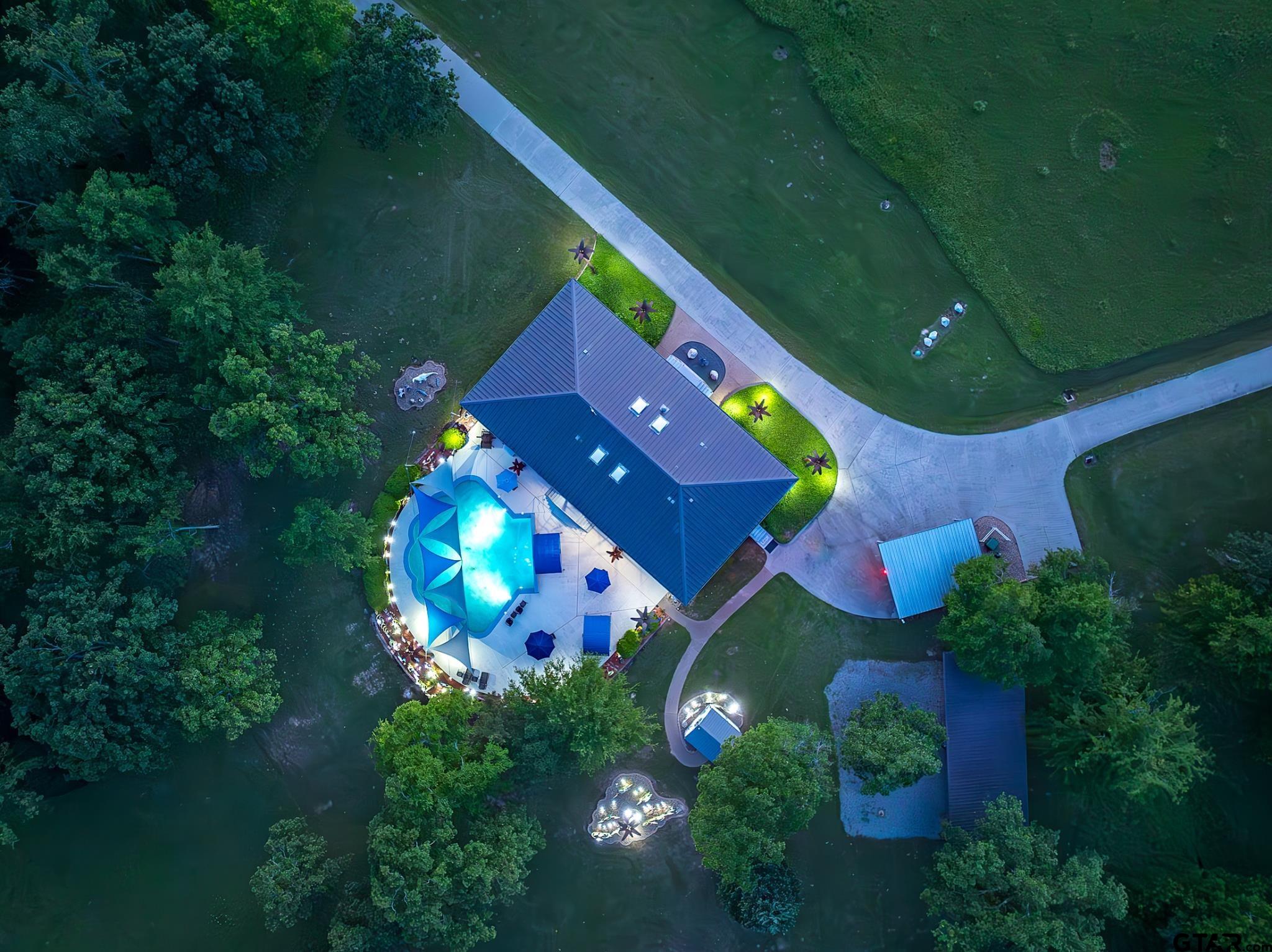 1085 County Road 1960 Yantis, TX 75497 - Photo 10 of 41 an aerial view of a house
