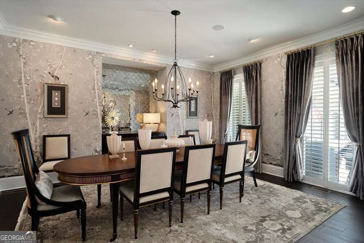 711 Bluff Road Statham, GA 30666 - Photo 11 of 70 a dining room with furniture and window