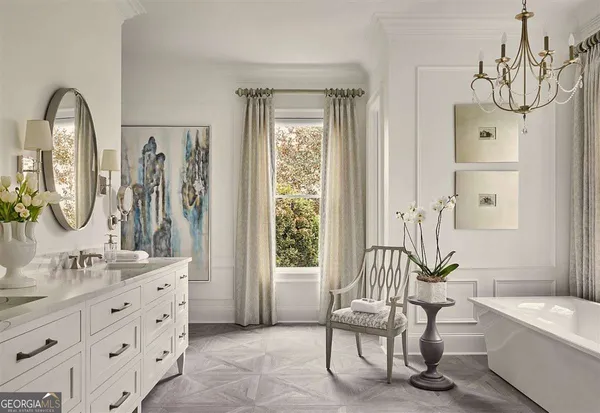 a kitchen with a sink and a window