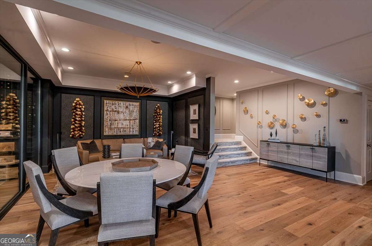 711 Bluff Road Statham, GA 30666 - Photo 63 of 79 a dining room with furniture and window