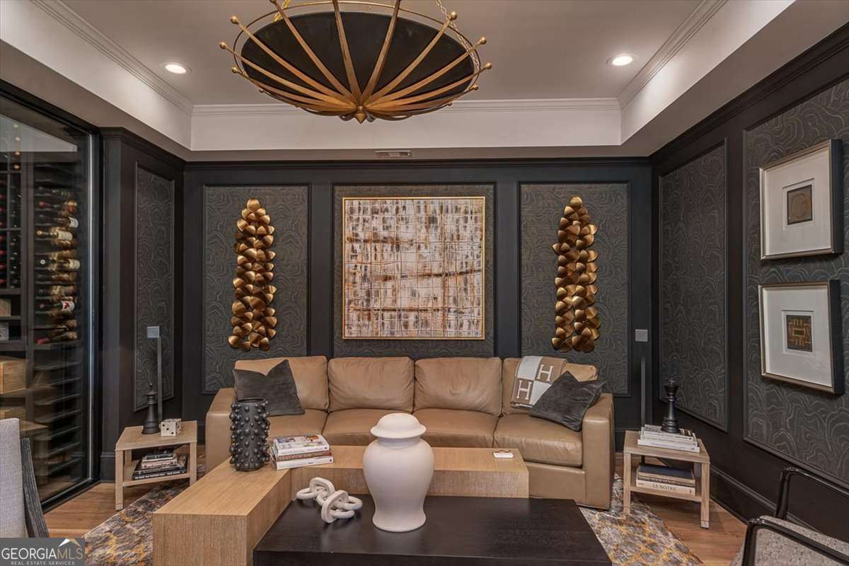 711 Bluff Road Statham, GA 30666 - Photo 63 of 70 a living room with furniture a ceiling fan and a window