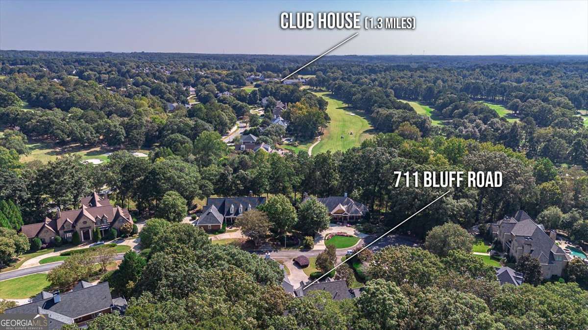 711 Bluff Road Statham, GA 30666 - Photo 78 of 79 an aerial view of a city