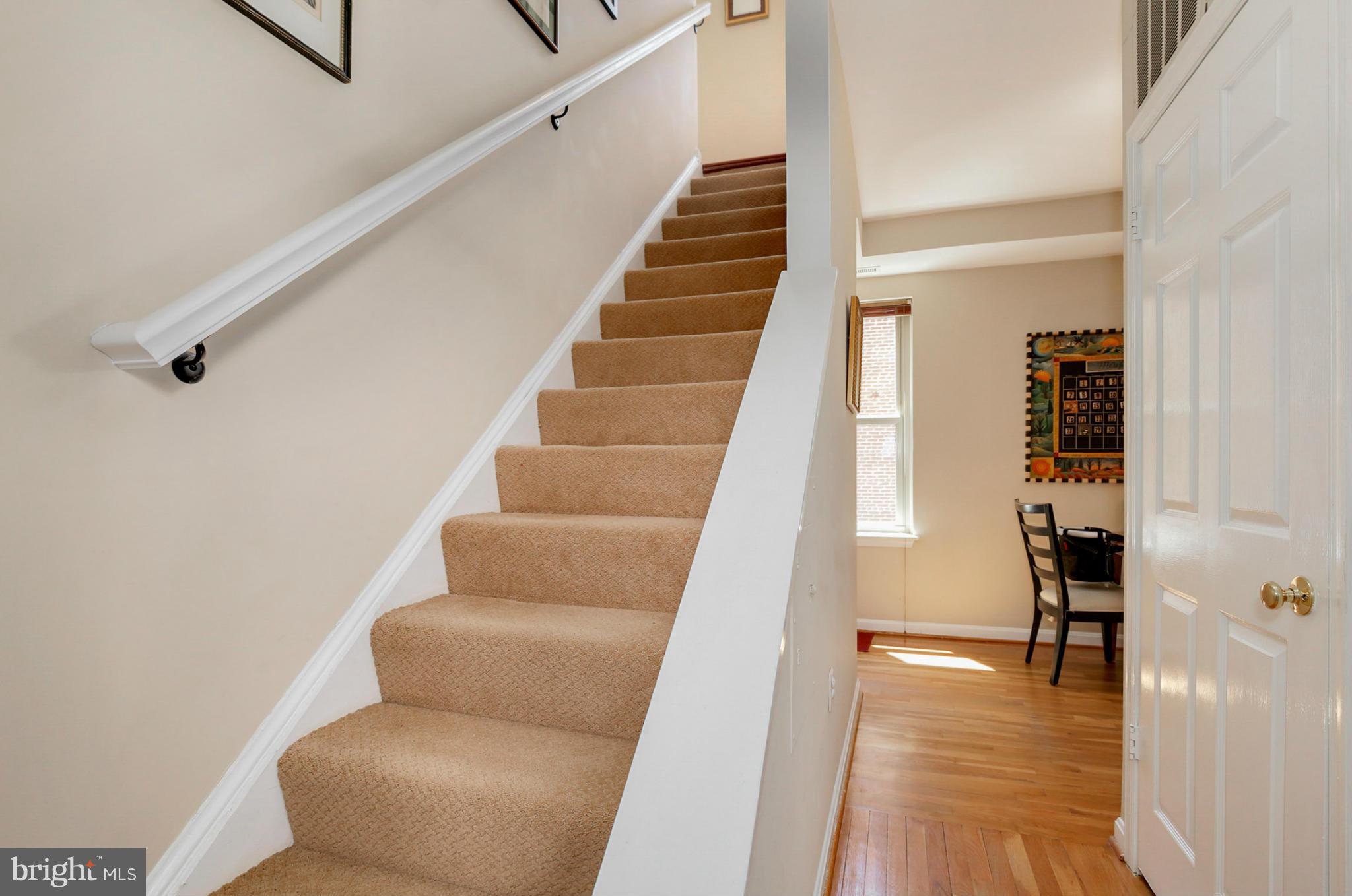 1454 Euclid Street Northwest, Unit 7 Washington, DC 20009 - Photo 4 of 23 a view of entryway and hall with wooden floor