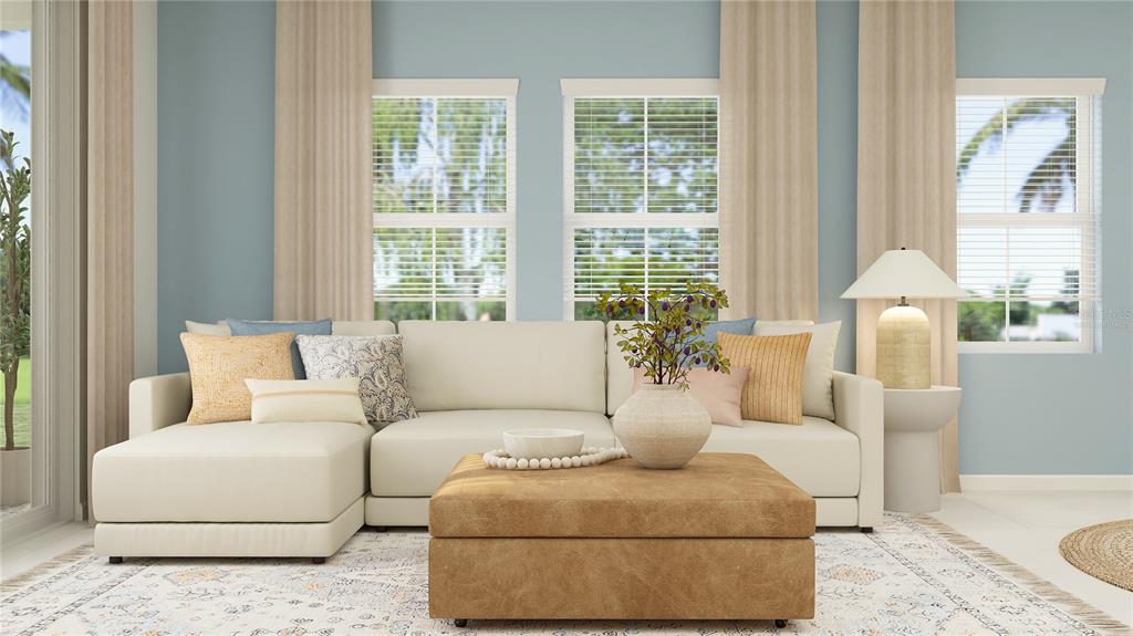 4244 St Thomas Way Kissimmee, FL 34758 - Photo 6 of 30 a living room with furniture and a window