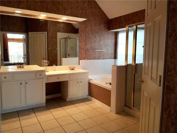 a room with dryer and washer