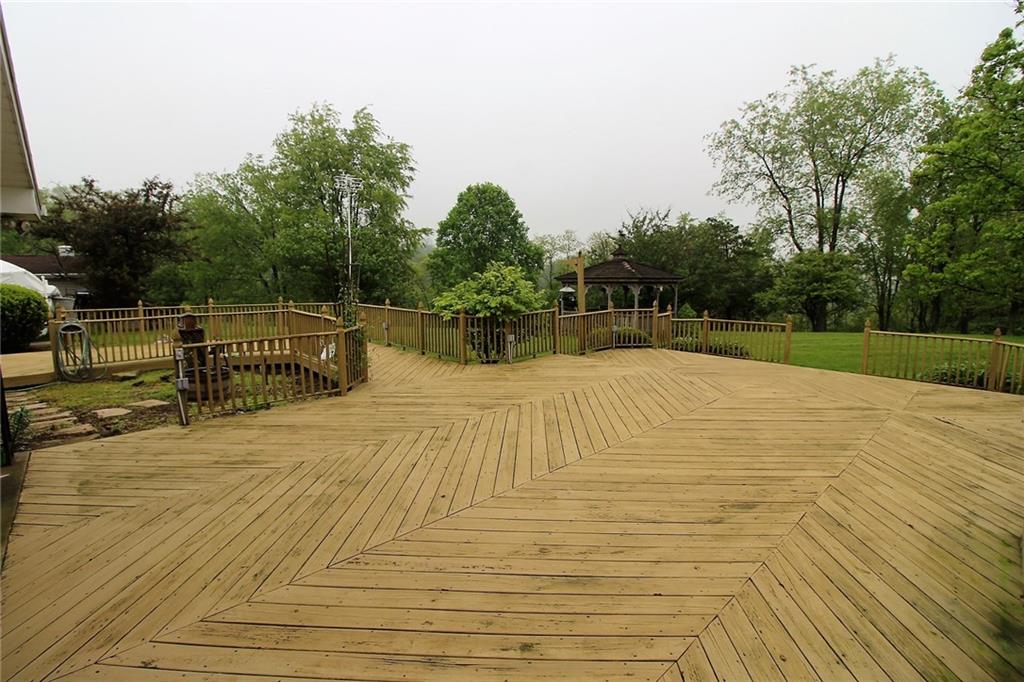 550 Highland Ridge Road Marianna, PA 15345 - Photo 21 of 23 Large deck.