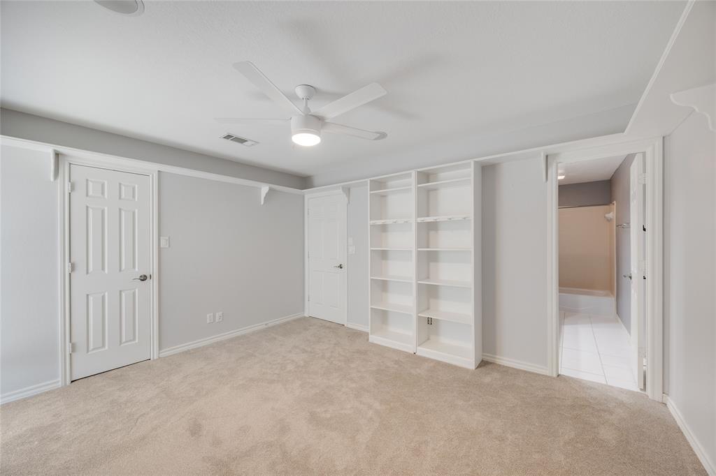 1201 Findlay Drive Arlington, TX 76012 - Photo 25 of 35 a view of an empty room with a cabinet