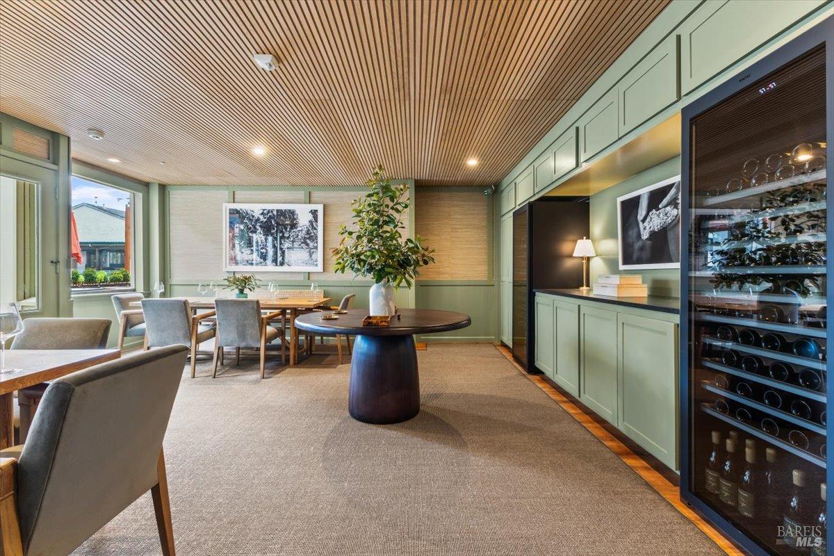 320 Center Street Healdsburg, CA 95448 - Photo 19 of 56 a view of a dining room with furniture