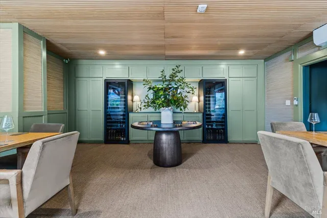 a room with storage and utility