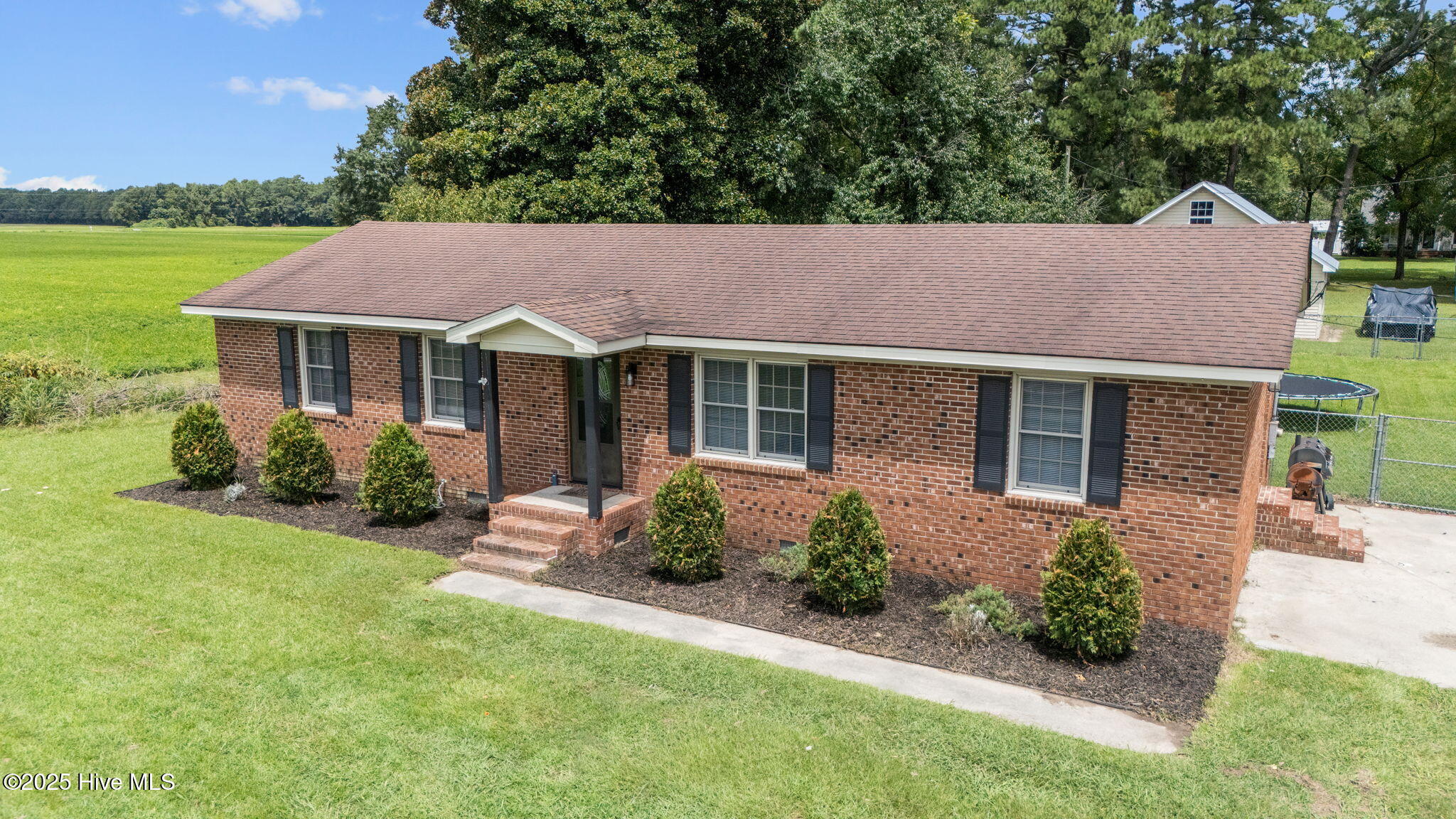 6407 Clarks Neck Road Washington, NC 27889 - Photo 5 of 53 VIEW FROM DRIVEWAY