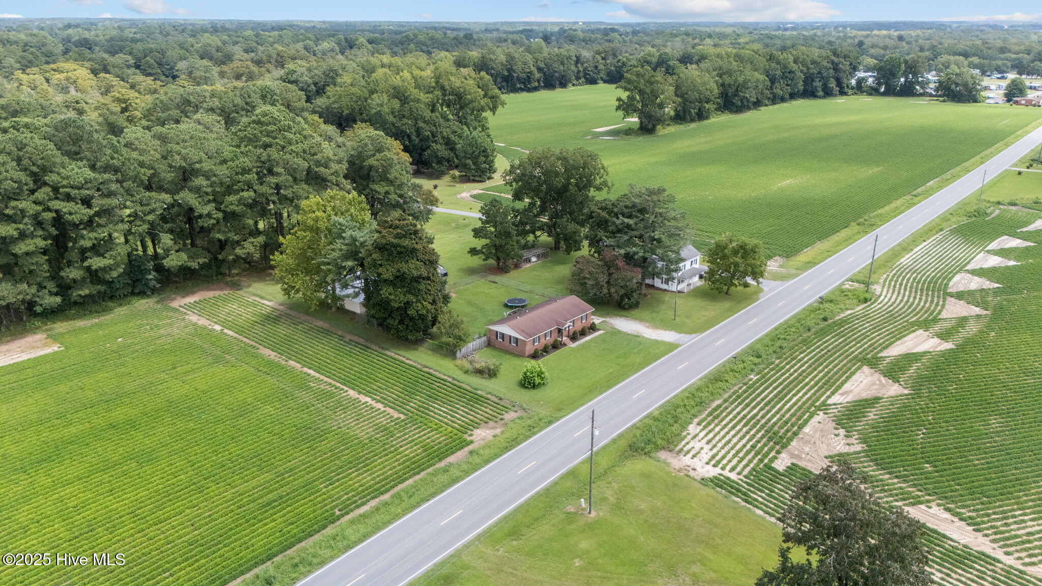6407 Clarks Neck Road Washington, NC 27889 - Photo 10 of 53 AERIAL FROM CLARKS NECK RD