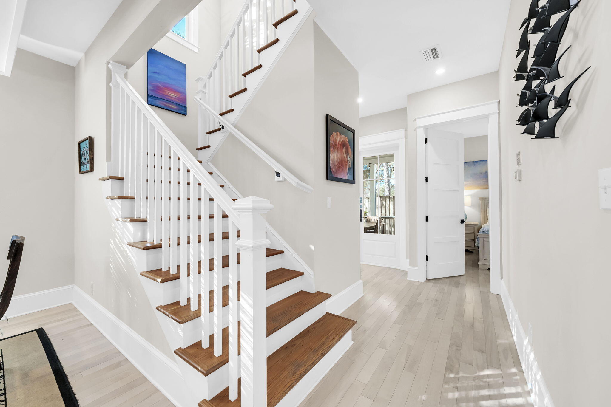 13 Eastern Lake Court Santa Rosa Beach, FL 32459 - Photo 20 of 58 a view of entryway with wooden floor